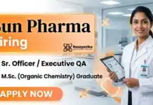 Quality Control Jobs at Sun Pharma Careers | Organic Chemistry Jobs Quality Control Jobs at Sun Pharma Careers for professionals seeking Organic Chemistry Jobs in the pharmaceutical industry