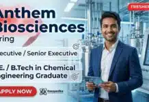 Chemistry Fresher Job at Anthem Biosciences | Jobs in Bengaluru Chemistry Fresher Job at Anthem Biosciences | Anthem Biosciences Careers | Jobs in Bengaluru for EHS professionals