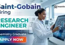 Research Job at Saint-Gobain | Chemical Engineering Jobs Research Job at Saint-Gobain Careers for professionals seeking Chemical Engineering Jobs in Chennai