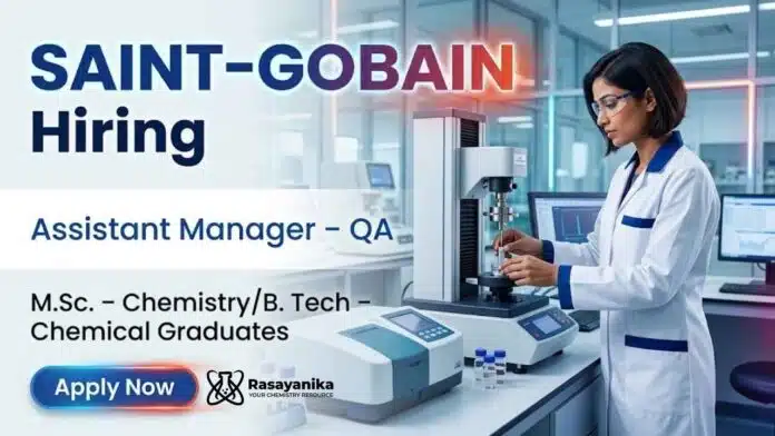 Quality Assurance Jobs at Saint-Gobain Careers for Chemistry Jobs Quality Assurance Jobs at Saint-Gobain Careers for Chemistry Jobs
