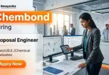 Chembond Chemical Engineering Jobs | Water Industry Career Opportunity Chemical Engineering Jobs at Chembond Careers for Jobs in Water Industry