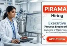 Chemical Engineering Jobs at Piramal | Apply Now Chemical Engineering Jobs at Piramal Careers Executive Jobs in Process Engineering Digwal Telangana