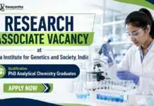 Analytical Chemistry Research Jobs at Tata Institute for Genetics and Society Analytical Chemistry Job at Tata Institute for Genetics and Society