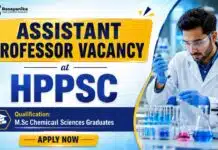 Govt. Assistant Professor Vacancy at HPPSC for Chemistry Graduates | Apply Now Govt. Job at HPPSC | Assistant Professor (Chemistry)