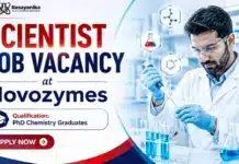 Novozymes Hiring Scientist Roles | Hybrid PhD Chemistry Job Associate Scientist Job at Novozymes | PhD Chemistry Job