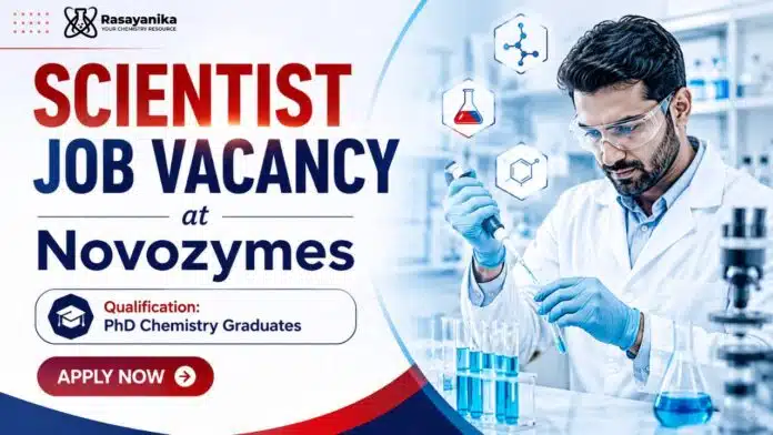 Associate Scientist Job at Novozymes | PhD Chemistry Job Associate Scientist Job at Novozymes | PhD Chemistry Job