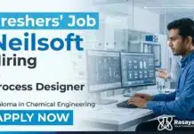 Chemistry Freshers Job at Neilsoft | Process Designer Jobs Chemistry Freshers Job at Neilsoft Careers Process Designer Jobs for Chemical Engineering Diploma Candidates in Pune