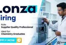Quality Assurance Jobs at Lonza | Chemistry Jobs in Hyderabad Lonza Careers announces Quality Assurance Jobs for professionals seeking Chemistry Jobs in supplier quality management.
