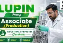 Chemistry Jobs at Lupin | Associate Jobs in Production Chemistry Job at Lupin featuring Associate jobs and Lupin careers in pharmaceutical production at Goa