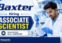 Associate Scientist Job at Baxter | Analytical Chemistry Job Opportunity Baxter Careers announces an Associate Scientist Job for professionals seeking an Analytical Chemistry Job in healthcare research.
