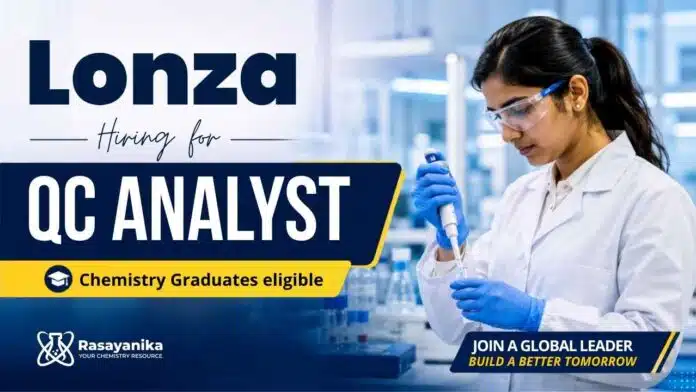 Apply for QC Analyst Jobs through Lonza Careers. Explore exciting Chemistry Jobs in pharmaceutical quality control at Rewari, Haryana. Apply for QC Analyst Jobs through Lonza Careers. Explore exciting Chemistry Jobs in pharmaceutical quality control at Rewari, Haryana.