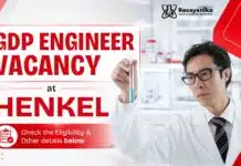 Chemical Engineering Jobs at Henkel in Pune | Apply for GDP Engineer Role Chemical Engineering Jobs at Henkel | GDP Engineer Jobs