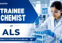 Trainee Chemist Jobs at ALS Global | Chemistry Graduates Apply Now Trainee Chemist Jobs at ALS Global | Apply Now
