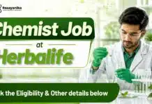 Herbalife Hiring QC Roles | Chemistry Graduates Apply Now Quality Control Role at Herbalife | Chemist Job