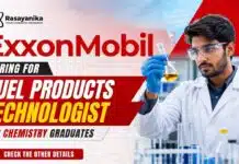 Chemistry Jobs at ExxonMobil | Fuel Products Technologist Opportunity Chemistry Jobs at ExxonMobil Careers | Fuel Products Technologist Recruitment in Bengaluru