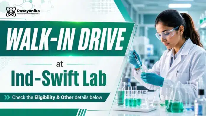 MSc Chemistry Job at Ind-Swift Lab | Quality Control Role MSc Chemistry Job at Ind-Swift Lab | Quality Control Role