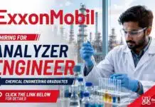 Chemical Engineering Jobs at ExxonMobil | Analyzer Engineer Opportunity Chemical Engineering Jobs at ExxonMobil Careers for Analyzer Engineer in Bengaluru
