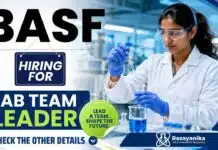 Organic Chemistry Jobs at BASF | Jobs in Mumbai | Apply Now BASF Careers is hiring a Lab Team Leader. Apply now for Organic Chemistry Jobs and advance your career through innovative Research Jobs.