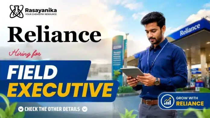 Reliance Careers is hiring Field Executives in Jamnagar. Apply now for Chemical Engineering Jobs and build your career in manufacturing operations. Reliance Careers is hiring Field Executives in Jamnagar. Apply now for Chemical Engineering Jobs and build your career in manufacturing operations.