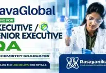 Quality Assurance Jobs at Savaglobal | Chemistry Jobs Apply Now Quality Assurance Jobs at Savaglobal. Explore exciting Chemistry Jobs in pharmaceutical QA, validation, and qualification. Apply now.