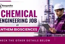 Anthem Biosciences Walk-In Drive | Chemical Sciences Graduates Apply now Chemical Engineering Jobs at Anthem Biosciences | Walk-In Drive