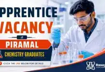Apprenticeship at Piramal | Organic Chemistry R&D Opening for Freshers Piramal Careers announces an Apprentice Vacancy for MSc Organic Chemistry graduates seeking exciting Organic Chemistry Jobs in pharmaceutical R&D.