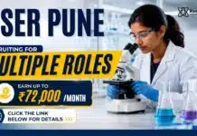 ₹72,000/Month at IISER | Research Jobs for Chemistry Candidates Research Jobs at IISER Pune. JRF and Post-Doctoral Fellow vacancies for Chemistry candidates. Apply before 23 July 2026.