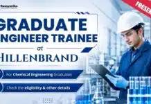 Freshers Chemical Engineering Job at Hillenbrand | Graduate Engineer Trainee Role Chemical Engineering Job at Hillenbrand | Trainee Role