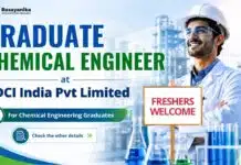 Frehsers Job at GDCI | Graduate Chemical Engineer Role Freshers Chemical Engineering Job at GDCI | Apply Now
