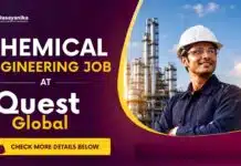 Quest Global Hiring Process Engineer | Chemical Engineering Graduates Eligible Process Engineer opportunity at Quest Global Careers in Bengaluru for Chemical Engineering professionals