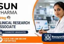 Clinical Research Associate Jobs at Sun Pharma | jobs in Mumbai Clinical Research Jobs at Sun Pharma for Clinical Research Associate in Mumbai