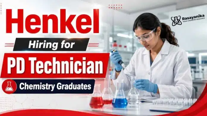 Henkel Careers announces Product Development Jobs for PD Technician professionals with chemistry backgrounds. Henkel Careers announces Product Development Jobs for PD Technician professionals with chemistry backgrounds.