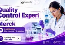 Exciting Quality Control Expert Role at Merck for Chemistry Graduates Quality Control Expert Jobs at Merck | BSc Chemistry Job