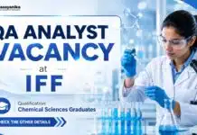 QA Analyst Job at IFF | BSc Chemistry Job in Chennai QA Analyst Jobs at IFF | BSc Chemistry Job in Chennai