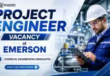 Emerson Hiring Chemical Engineering Graduates | Project Engineer Role Chemical Engineering Job at Emerson | Project Engineer Role
