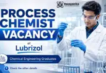 Process Chemist Job at Lubrizol | Chemical Engineering Graduates Apply Now Process Chemist at Lubrizol | Process Chemist Lubrizol Careers