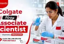 Associate Scientist Jobs at Colgate | Chemistry Jobs in Mumbai Scientist Jobs at Colgate Careers in Mumbai for M.Sc. Chemistry professionals in formulation development and research