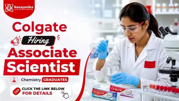 Scientist Jobs at Colgate Careers in Mumbai for M.Sc. Chemistry professionals in formulation development and research Scientist Jobs at Colgate Careers in Mumbai for M.Sc. Chemistry professionals in formulation development and research