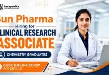 Clinical Research Associate Jobs at Sun Pharma | Jobs in Mumbai Sun Pharma Careers is hiring for Clinical Research Associate Jobs. Apply now for exciting Chemistry Jobs in Mumbai.