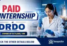60+Paid Internship Vacancies at DRDO for Chemistry Graduates | Get ₹5,000/-pm Paid Internship in Chemistry | DRDO Internship Opportunity