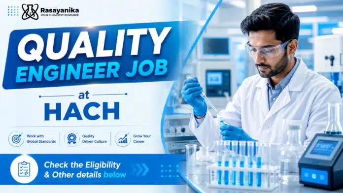 Quality Engineer Jobs at Hach | Chemical Engineering Job Quality Engineer Jobs at Hach | Chemical Engineering Job