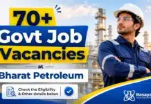 70+ Bharat Petroleum Vacancies | Chemical Engineering Graduates Apply Now Process Technician Jobs at Bharat Petroleum