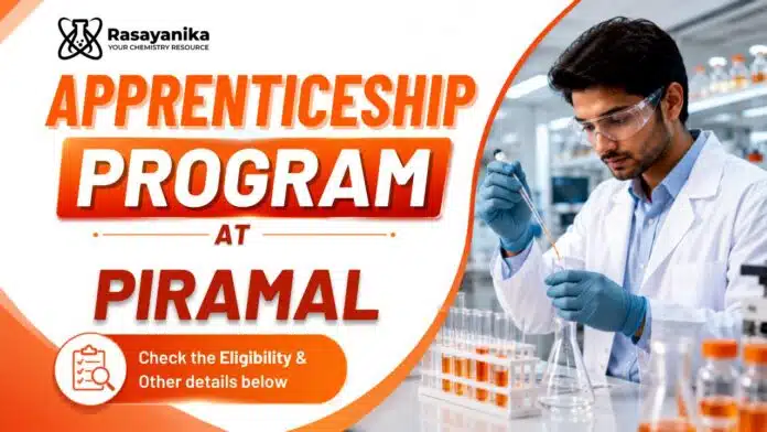 Apprentice Production Jobs at Piramal | Chemical Sciences Job Apprentice Production Jobs at Piramal | Chemical Sciences Job