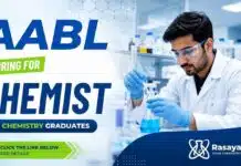 Chemist Jobs at AABL | Exciting Production Opening Chemist Jobs at AABL Careers. Apply for Production Jobs in Barwaha for Chemistry, Biochemistry and related science graduates.