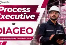 Diageo Hiring Chemical Engineering Graduates | Process Executive Role Chemical Engineering Job at Diageo | Process Executive Jobs