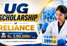 Reliance Scholarship for UG Graduates | Total Grant up to ₹2L /- only Reliance Scholarship 2026: UG Eligibility & Apply