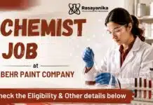 Entry-Level Chemist Jobs at Behr Paint | Apply Now Chemist Jobs at Behr Paint Company | Apply Now