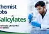 QC Chemist Jobs at Salicylates | Jobs in Hyderabad QC Chemist Jobs in Hyderabad at Salicylates and Chemicals Pvt Ltd: M.Sc and B.Sc candidates with 1–5 years of experience can apply.