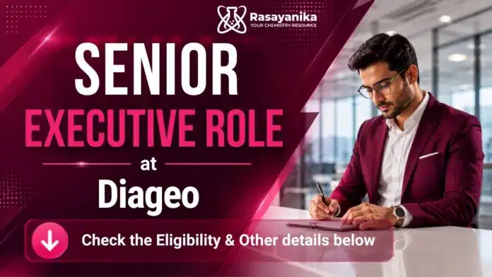 MSc Chemistry Jobs at Diageo | Senior Executive Jobs MSc Chemistry Jobs at Diageo | Senior Executive Jobs