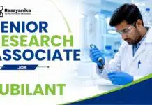 Chemical Research Job at Jubilant | Senior Research Associate Opening Chemical Research Job at Jubilant Ingrevia in Bharuch – Jubilant Careers for Organic Chemistry postgraduates